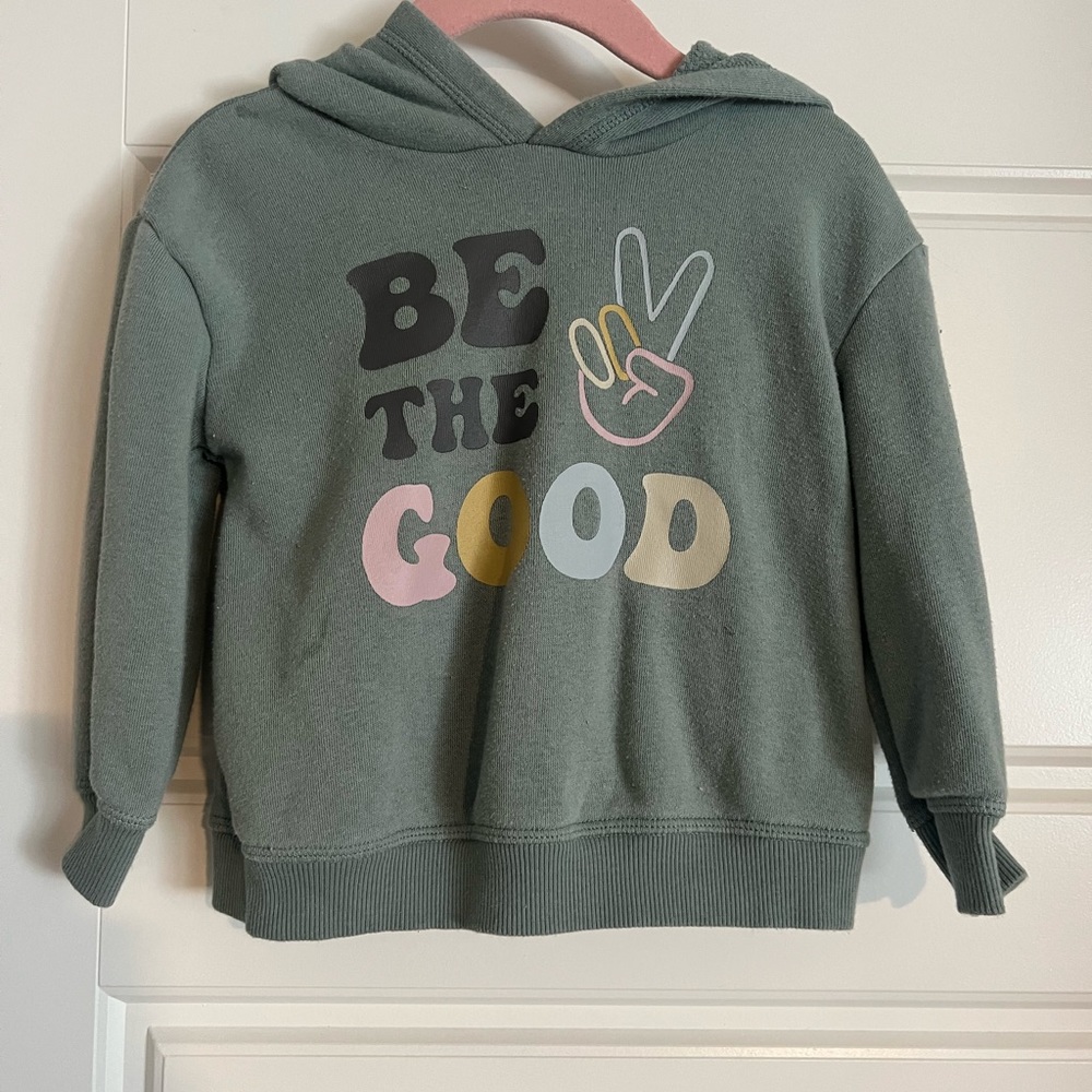 $10 ADD ON LC Little Co Be The Good Hoodie Sweatshirt Peace Sign 12-18M 18-24M